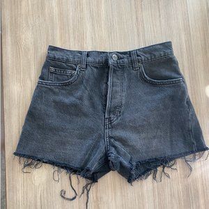 Reformation Charlie High Rise Shorts in Havana Size 25